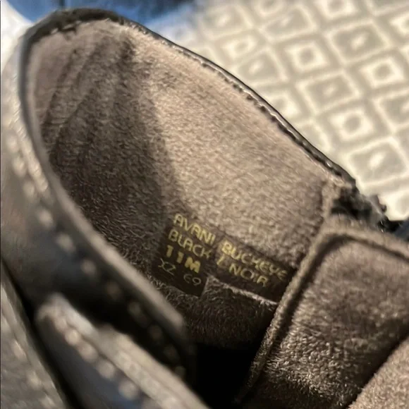 Like new - Black Ankle Boots Earth Avani Buckeye Black Noir 11 - Picture 5 of 5